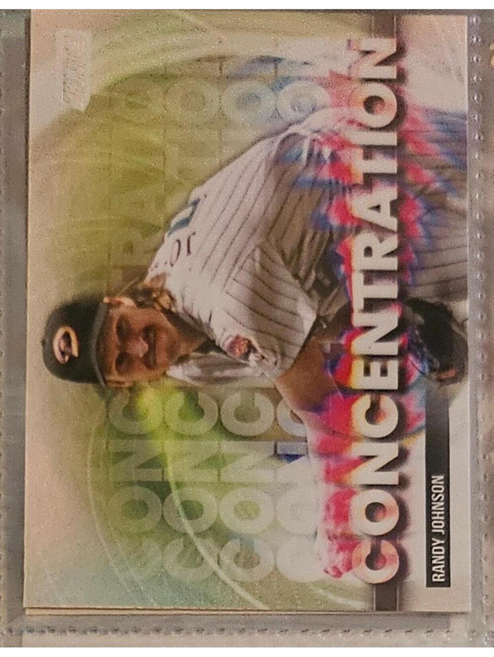 2025 Topps Stadium Club - Concentration Randy Johnson #C-2 insert